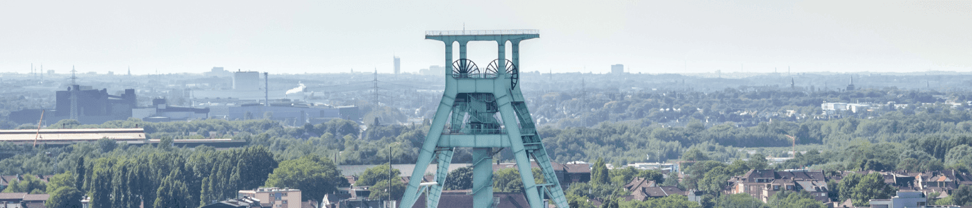 Draufsicht auf Bochum